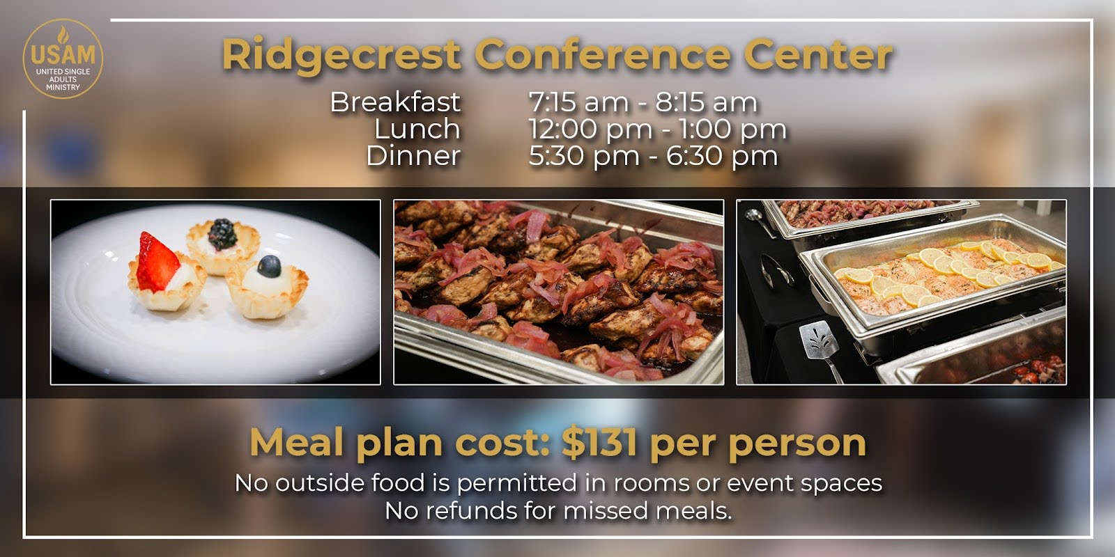 Ridgecrest Meal Plan